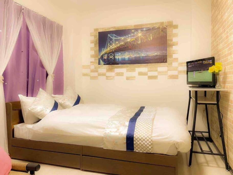 Ferienwohnung 203 Oshiage Sta 3Mins Walk! Wi-Fi Elevator 4Pax Präfektur Tokio Exterior foto