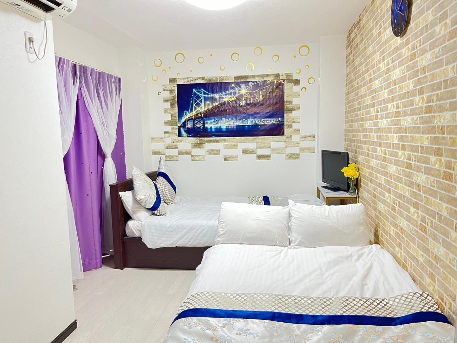 Ferienwohnung 203 Oshiage Sta 3Mins Walk! Wi-Fi Elevator 4Pax Präfektur Tokio Exterior foto